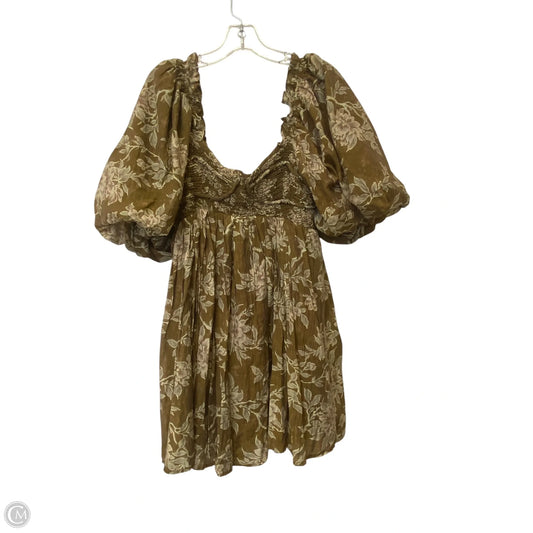 Dress Casual Short By Clothes Mentor In Brown, Size: L