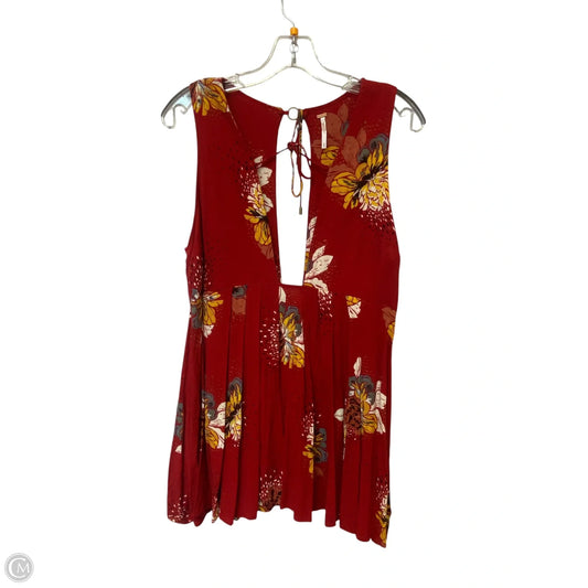 Dress Casual Short By Free People In Red, Size: Xs