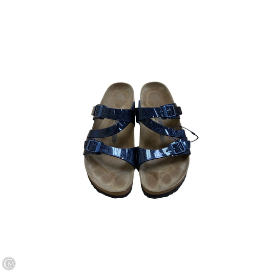 Sandals Flats By Birkenstock In Tan, Size: 9