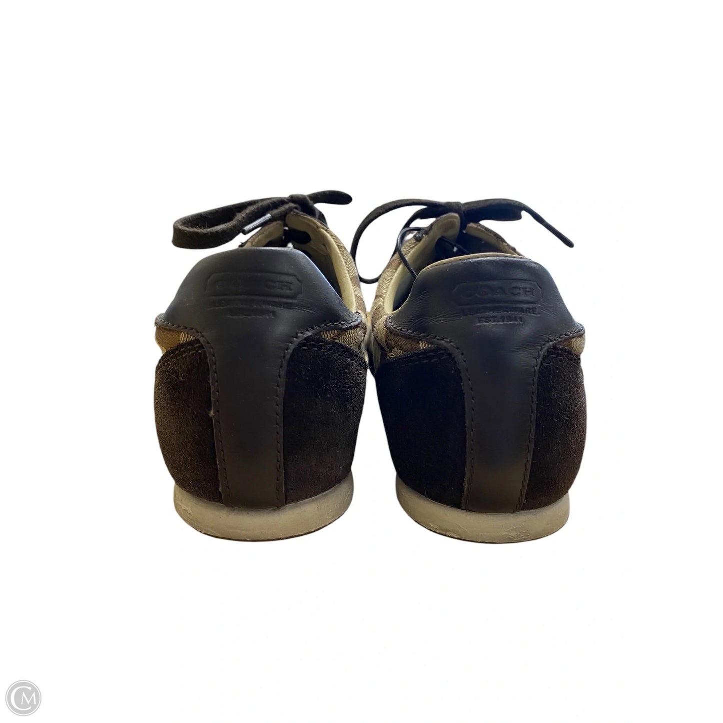 Shoes Designer By Coach In Brown, Size: 8.5