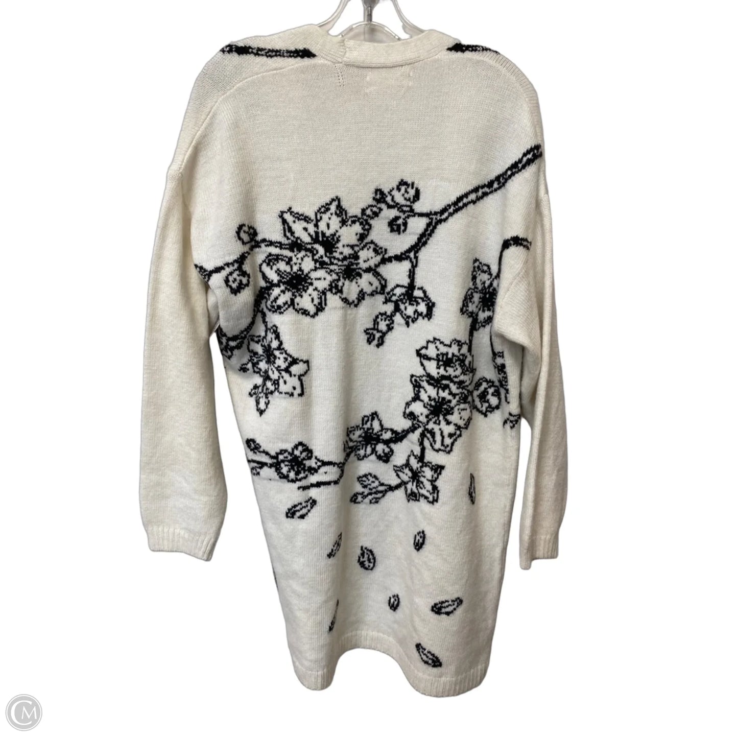 Sweater Cardigan By Anthropologie In White, Size: S