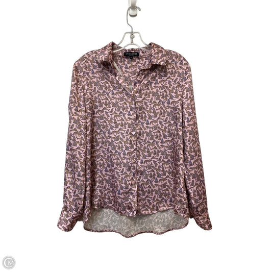 Top Long Sleeve By Clothes Mentor In Pink, Size: S