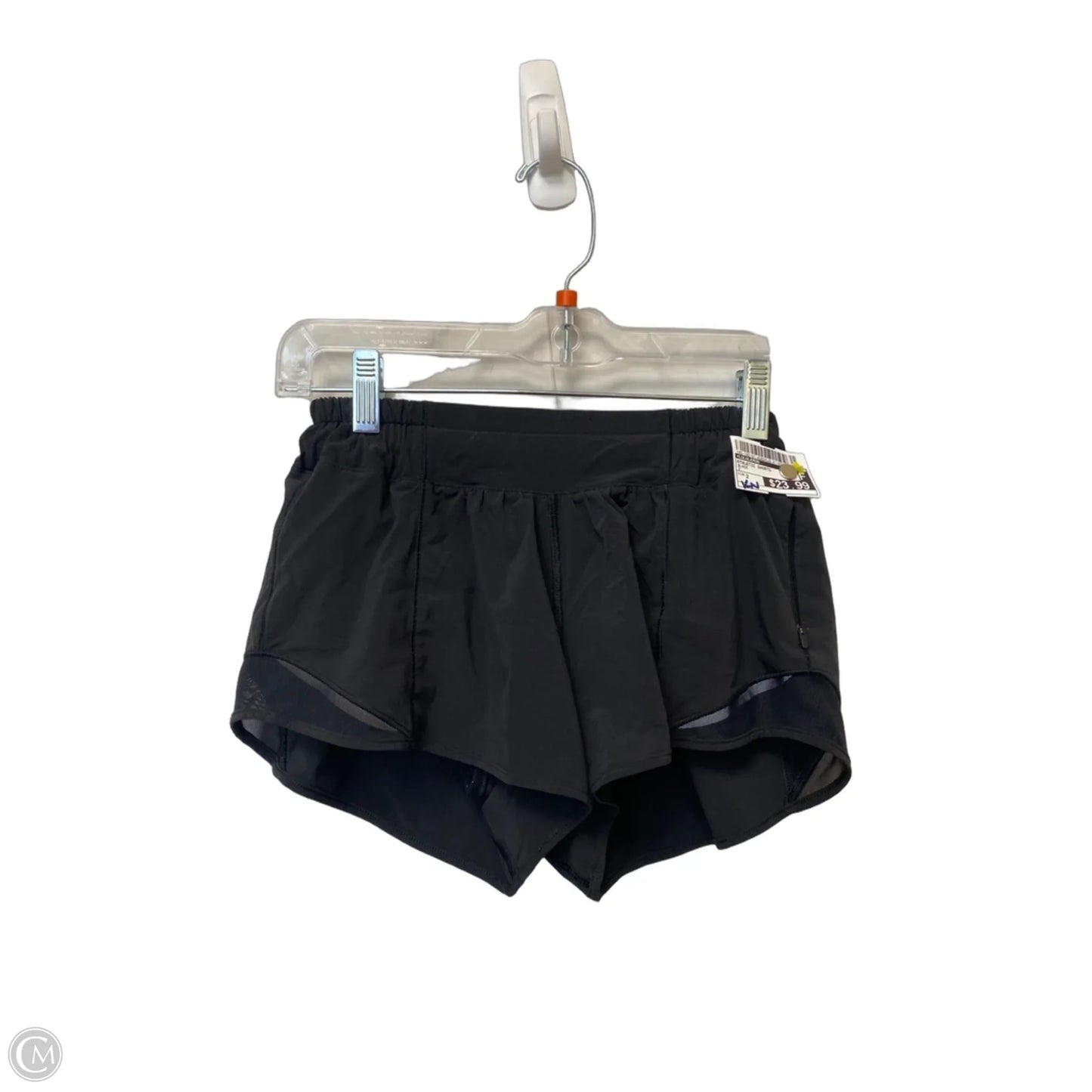 Athletic Shorts By Lululemon In Black, Size: 2