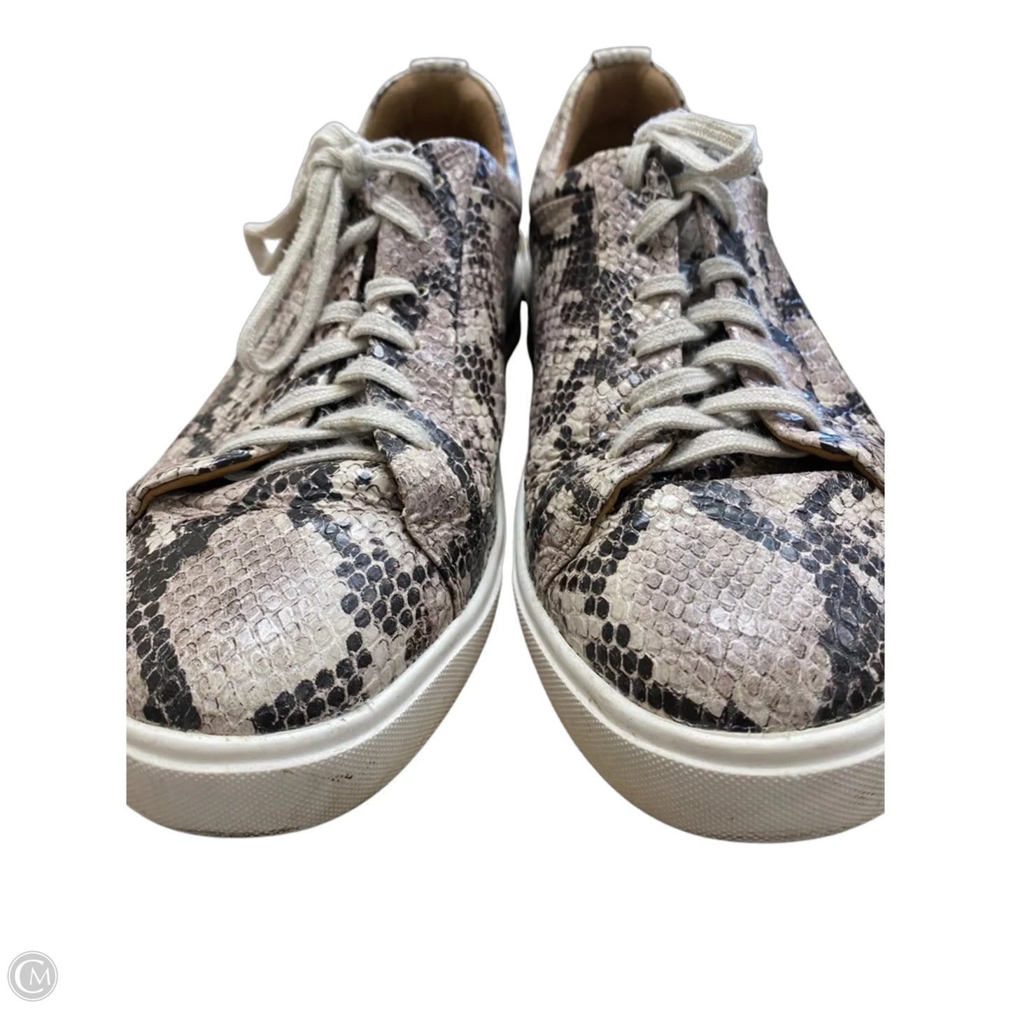 Shoes Flats By Clarks In Snakeskin Print, Size: 8
