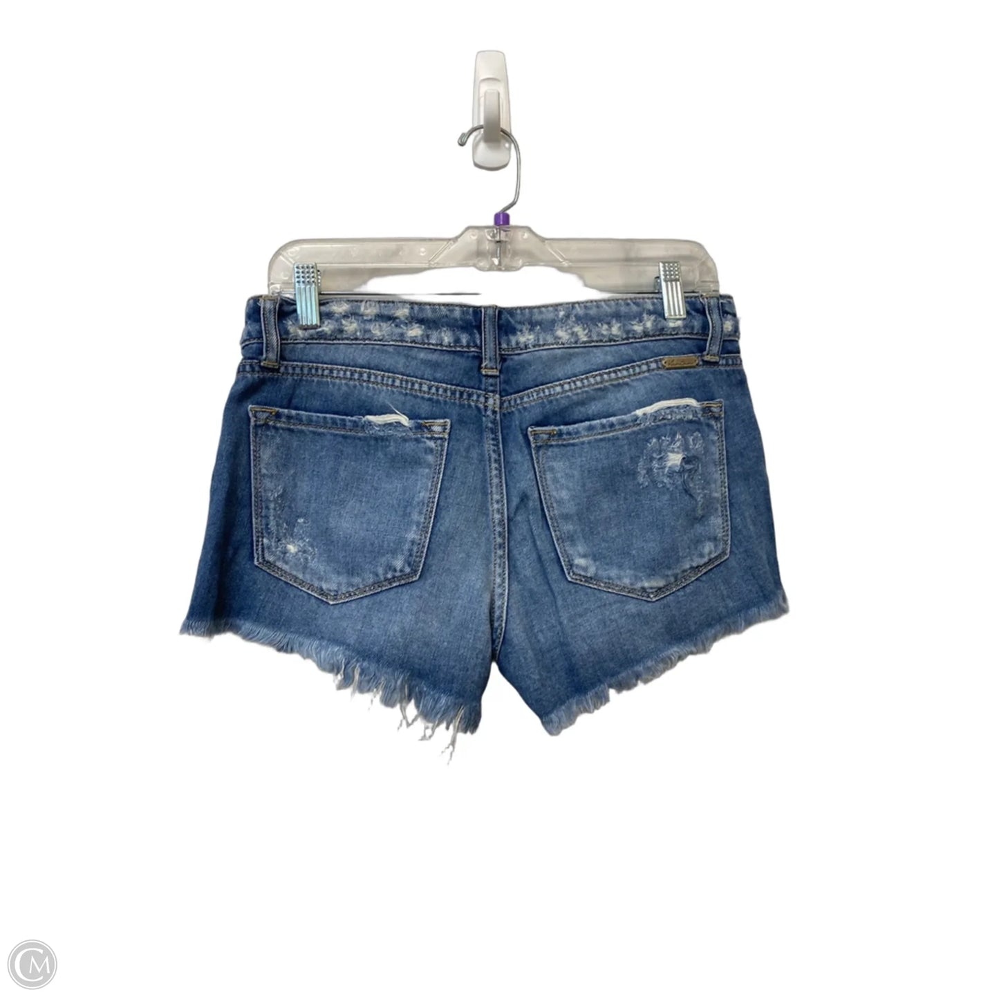 Shorts By Kancan In Blue Denim, Size: S