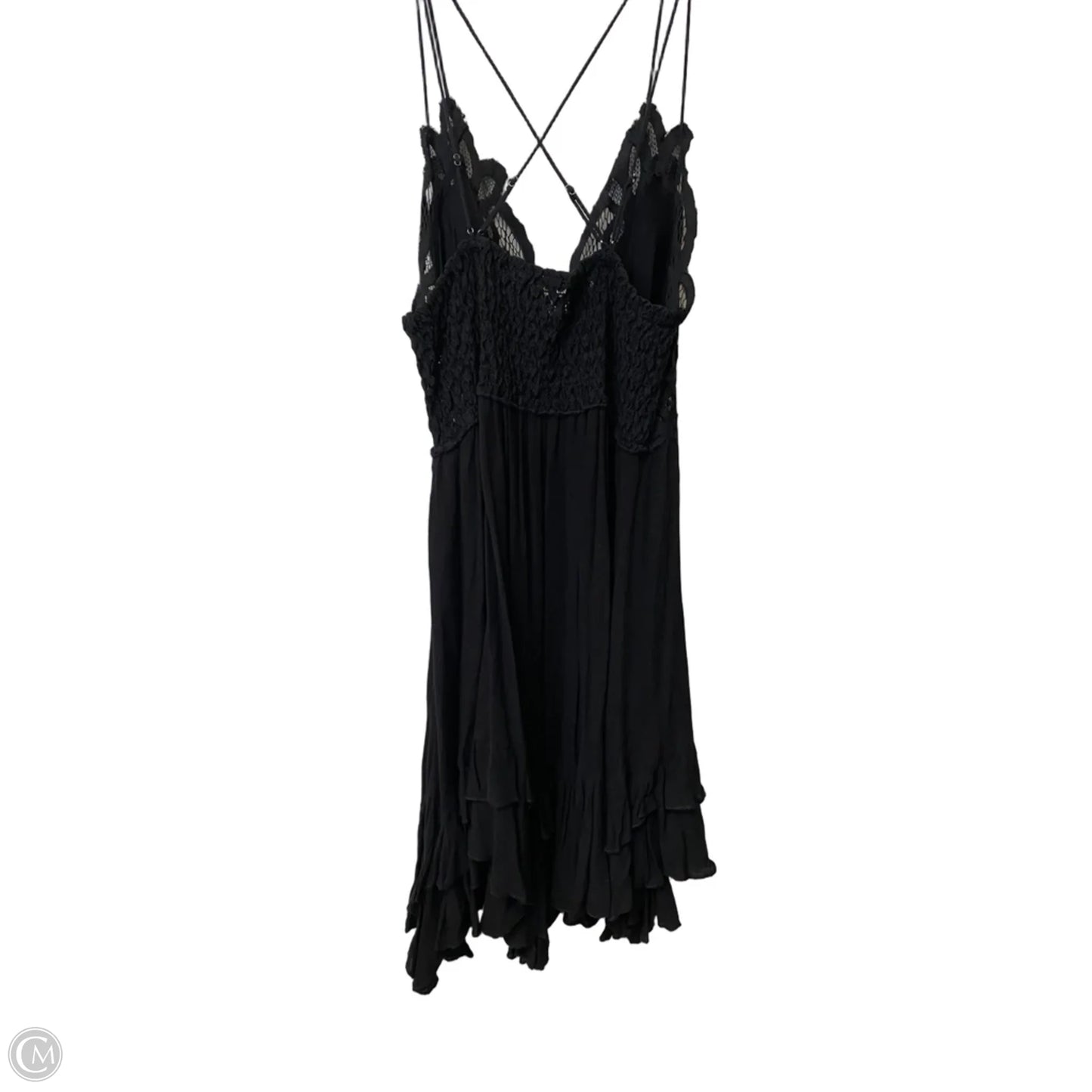 Dress Casual Midi By Free People In Black, Size: L