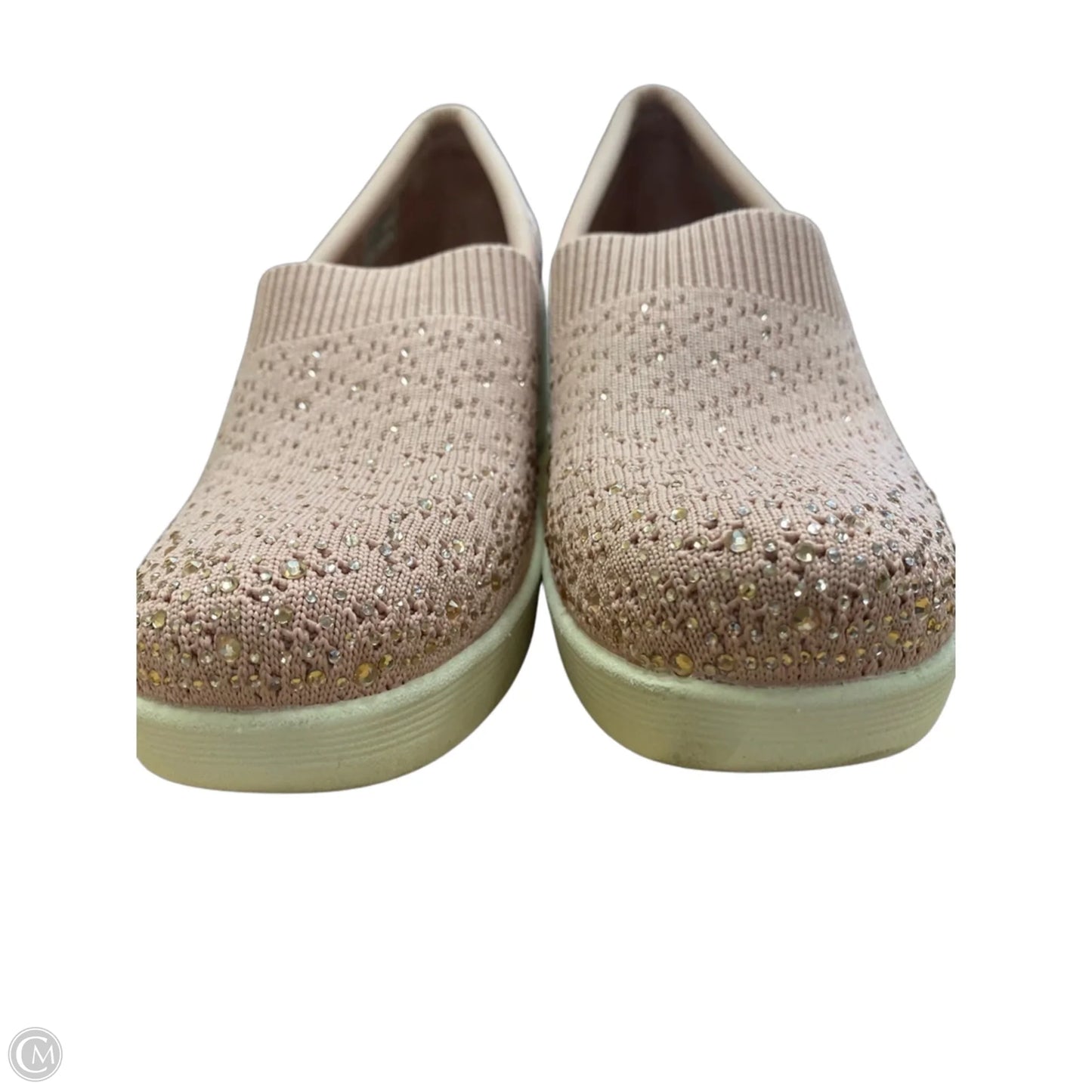 Shoes Heels Wedge By Skechers In Pink, Size: 6.5