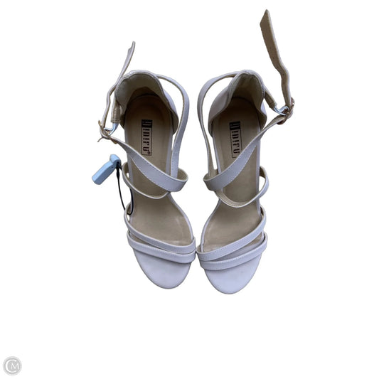 Shoes Heels Block By Cmf In Tan, Size: 8.5