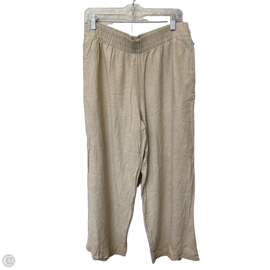 Pants Linen By Old Navy In Tan, Size: L