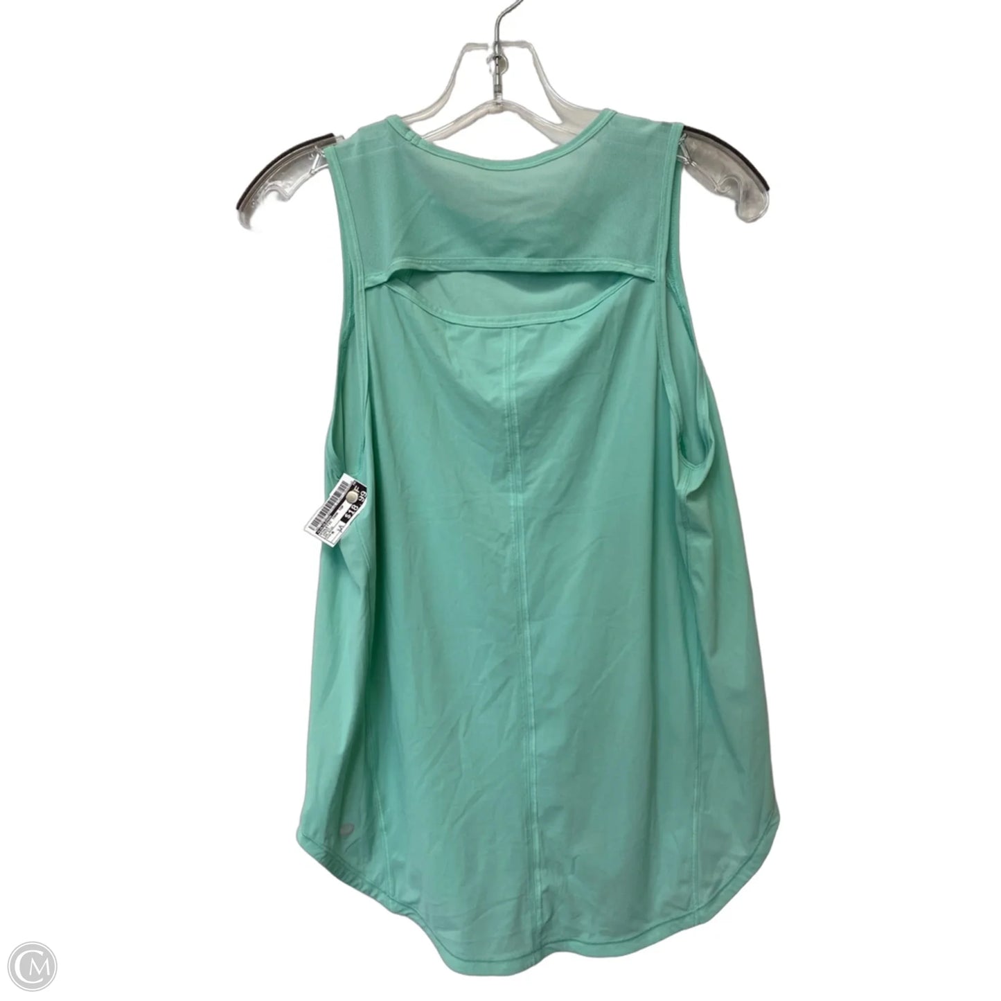 Athletic Tank Top By Lululemon In Green, Size: M