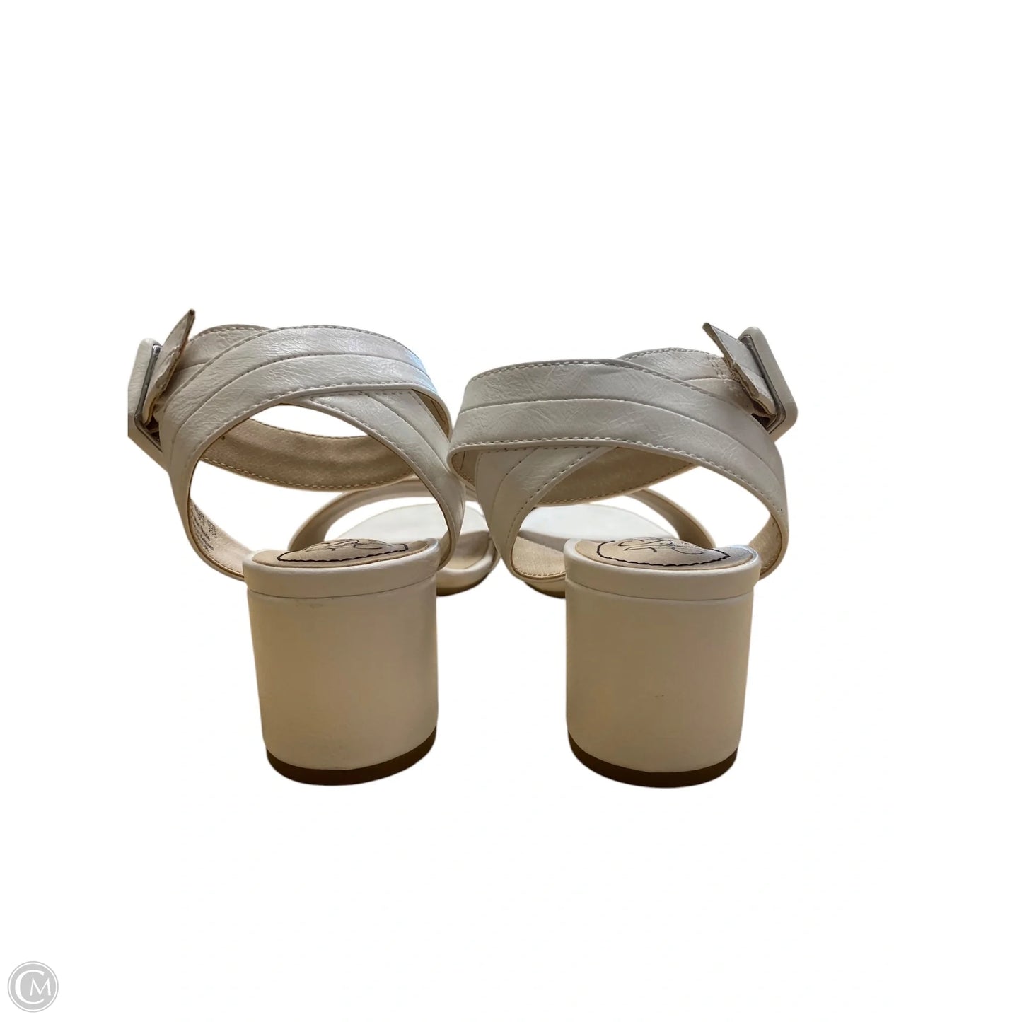 Shoes Heels Block By Life Stride In White, Size: 6.5