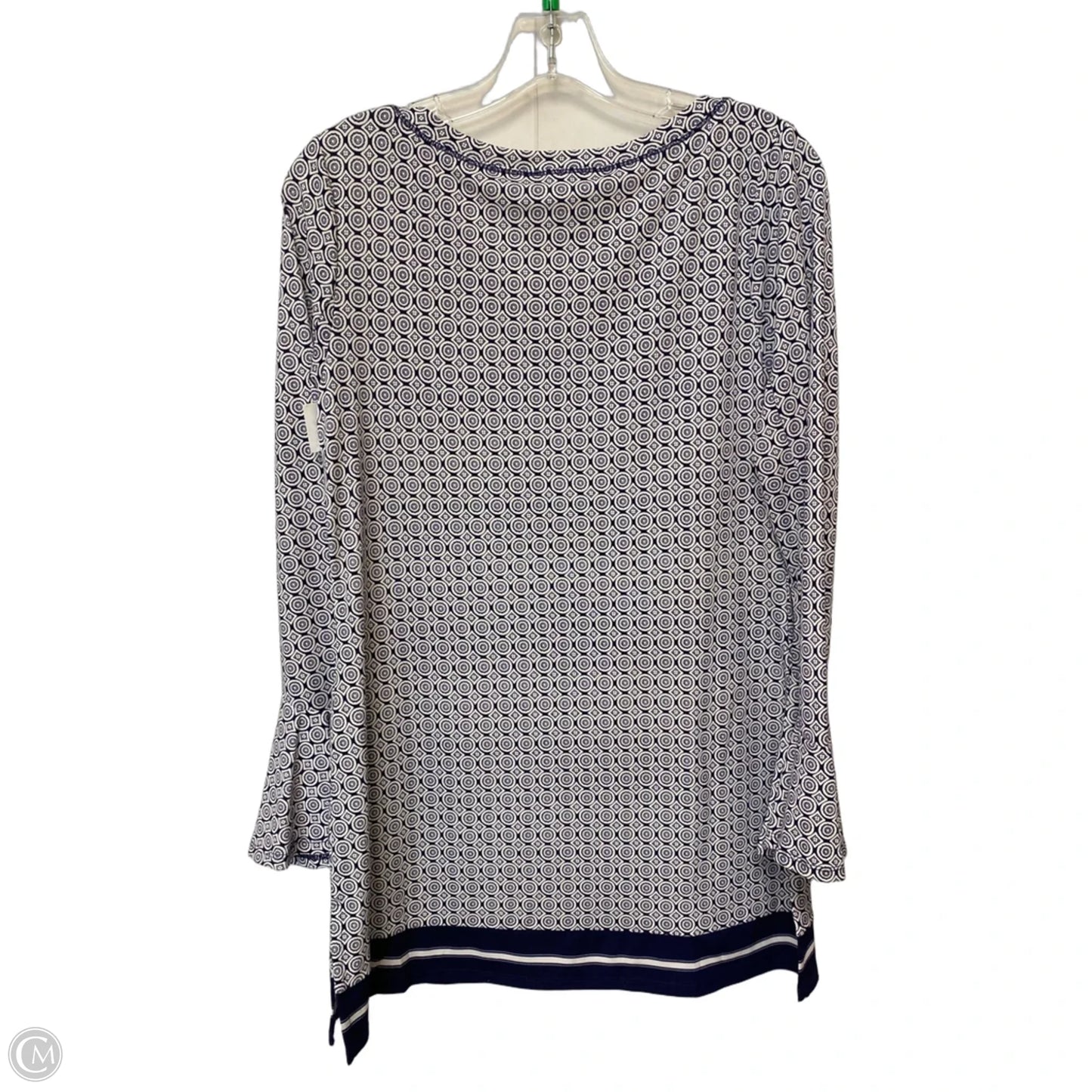 Top Long Sleeve By White House Black Market In Blue, Size: S