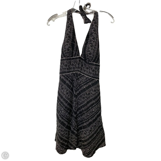 Dress Casual Midi By White House Black Market In Black, Size: 8