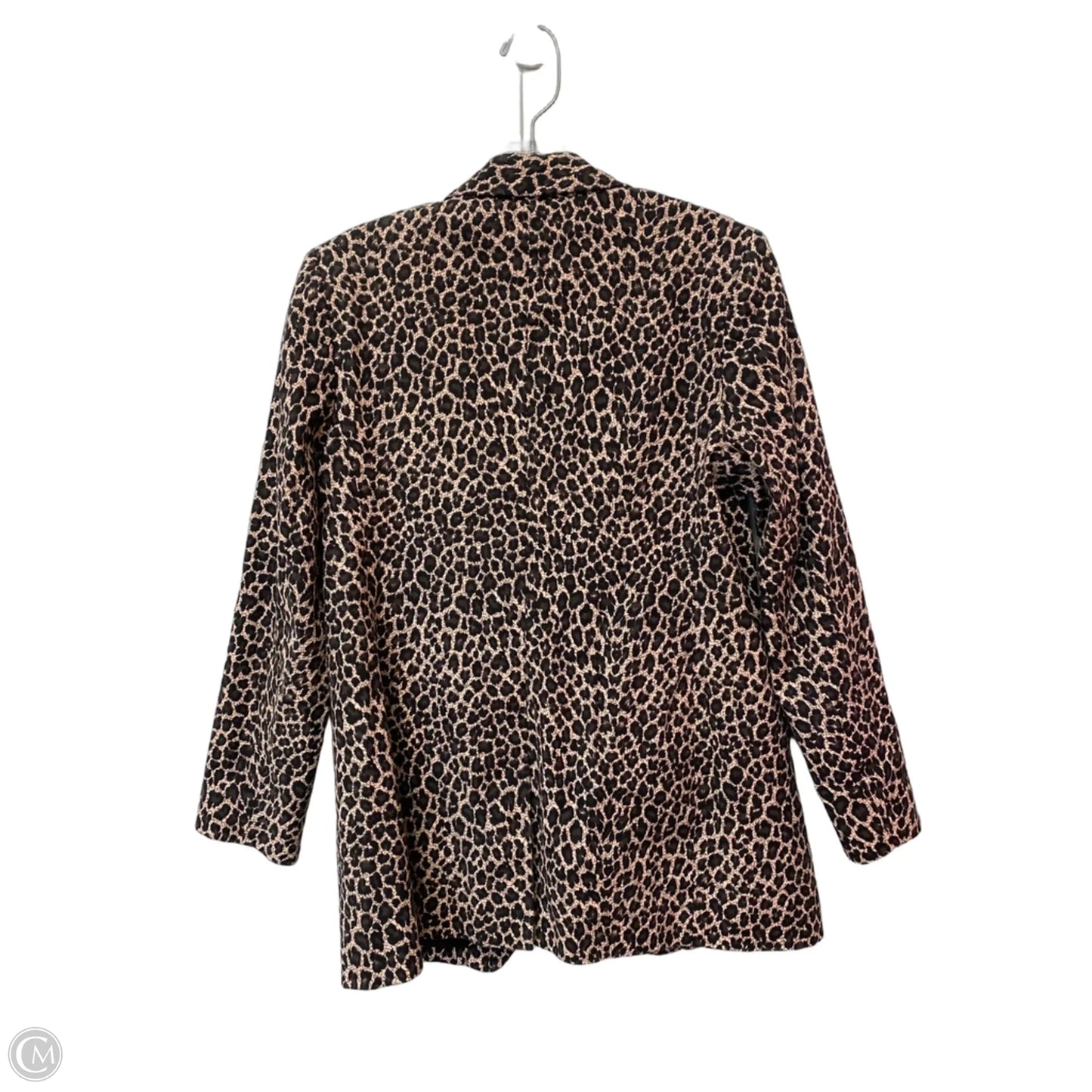 Blazer By Express In Animal Print, Size: M