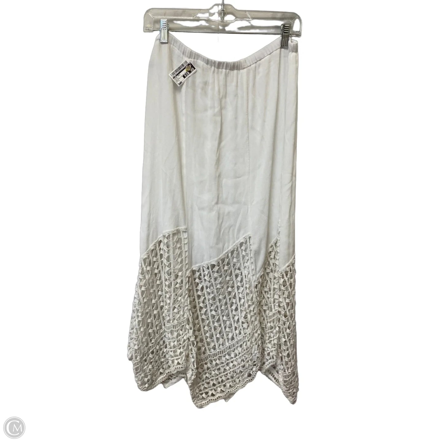 Skirt Maxi By Cme In White, Size: L