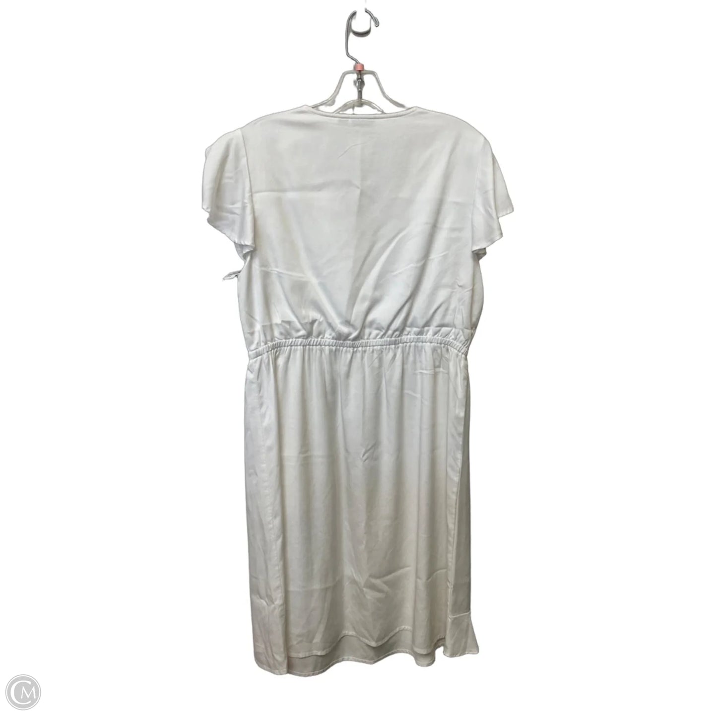Dress Casual Midi By Kim Rogers In White, Size: Mp