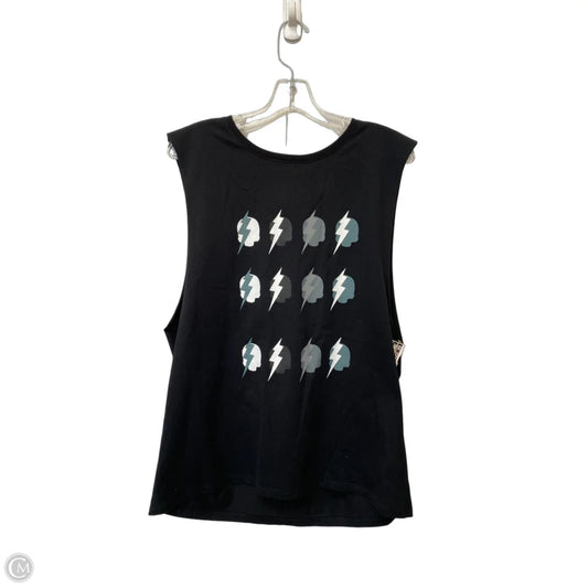 Top Sleeveless By Cma In Black, Size: M