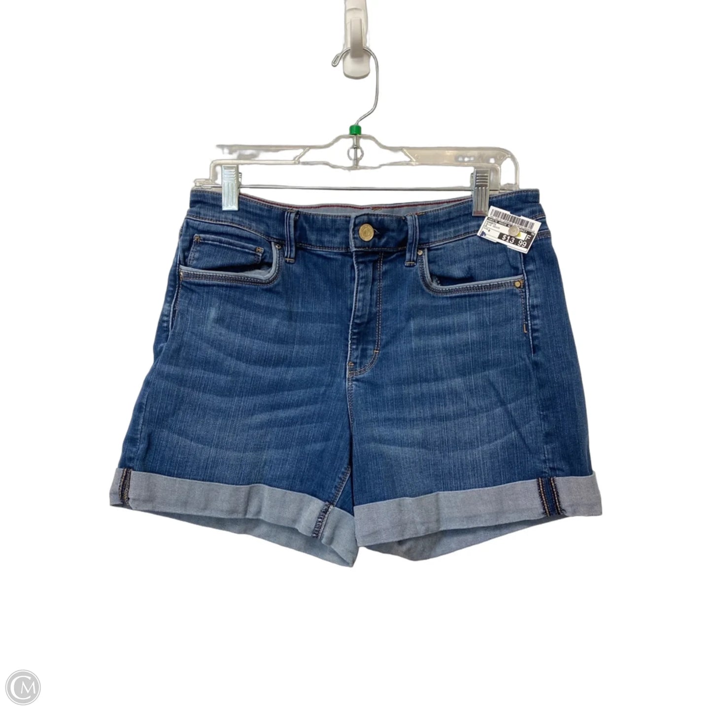 Shorts By White House Black Market In Blue Denim, Size: 8