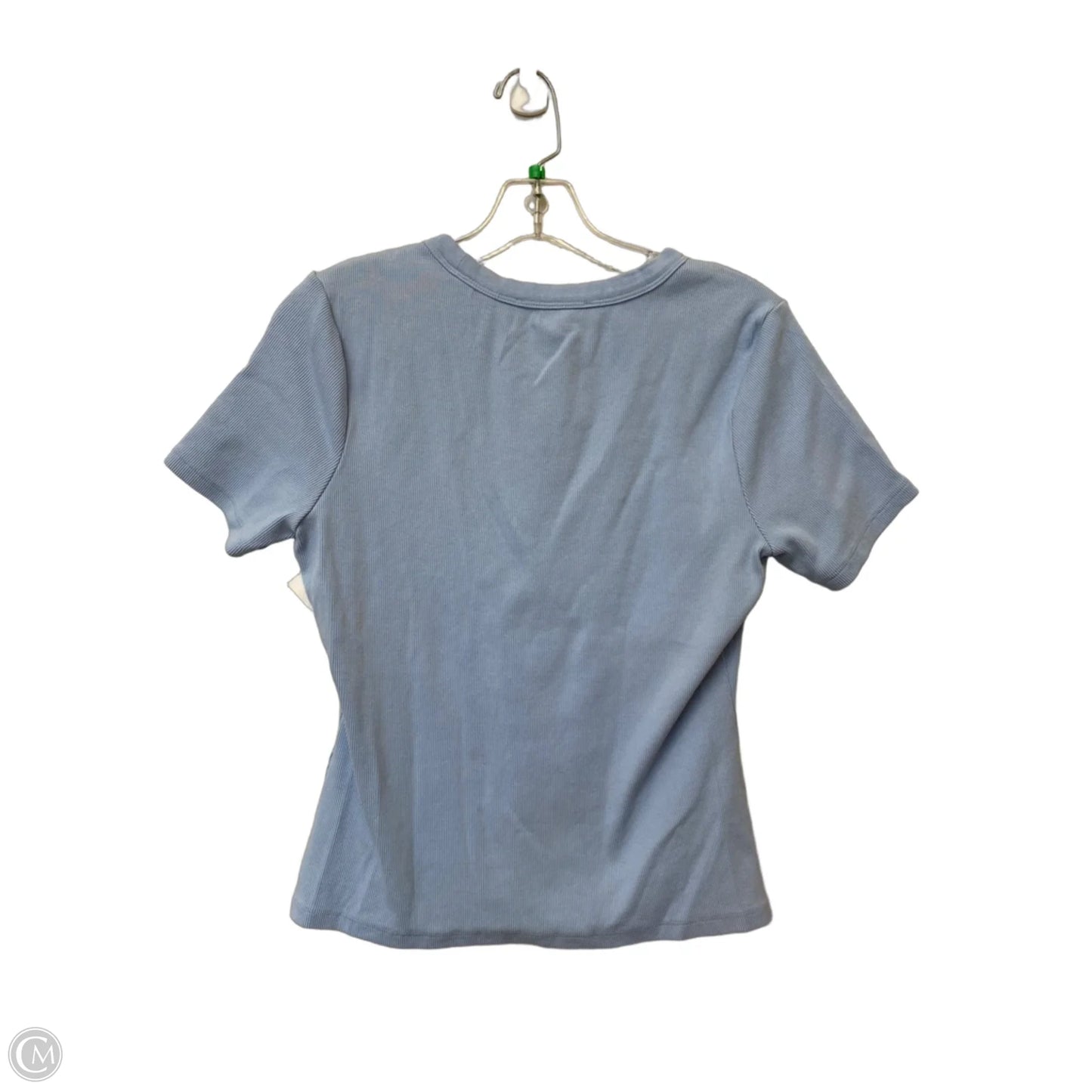 Top Short Sleeve By White House Black Market In Blue, Size: M