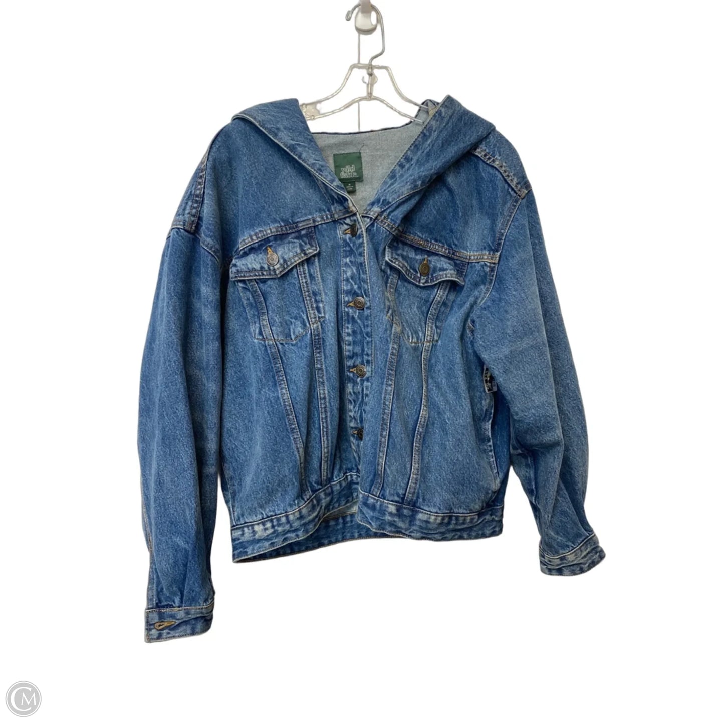 Jacket Denim By Wild Fable In Blue Denim, Size: M