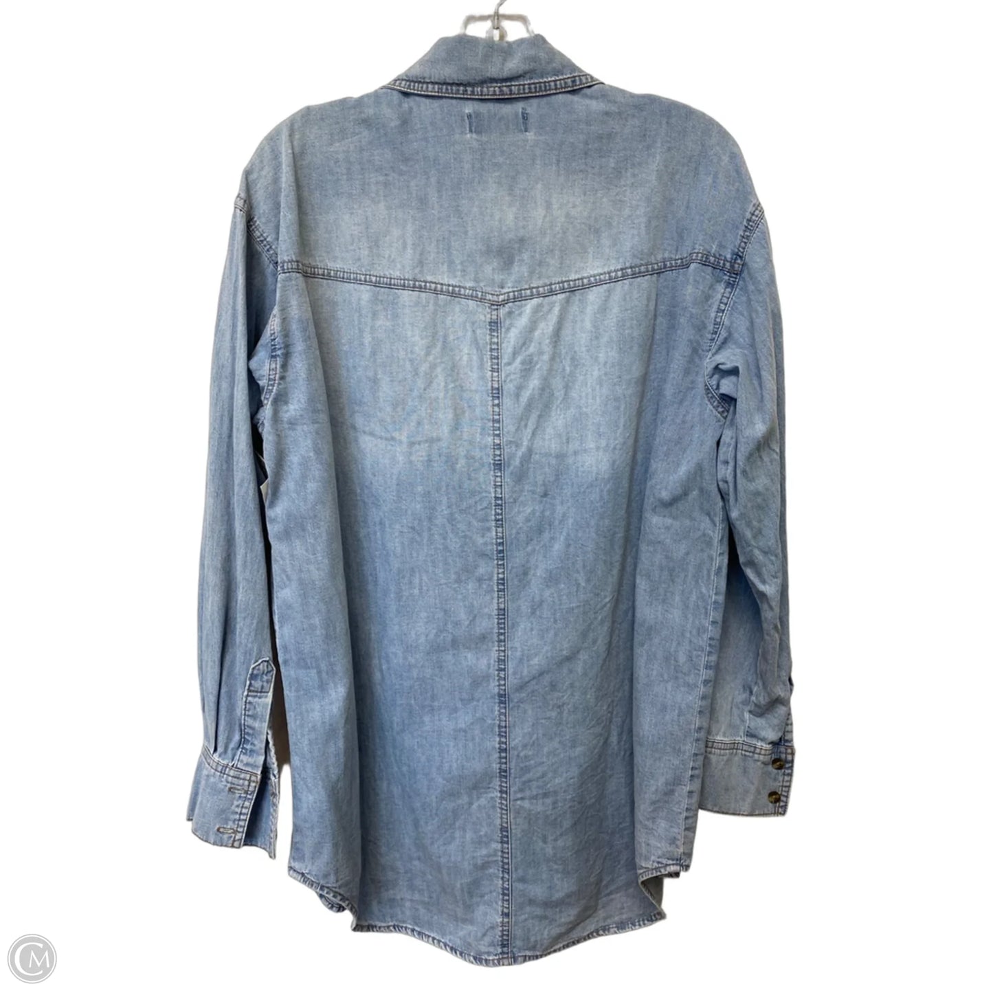Dress Casual Midi By Sofia By Sofia Vergara In Blue Denim, Size: S