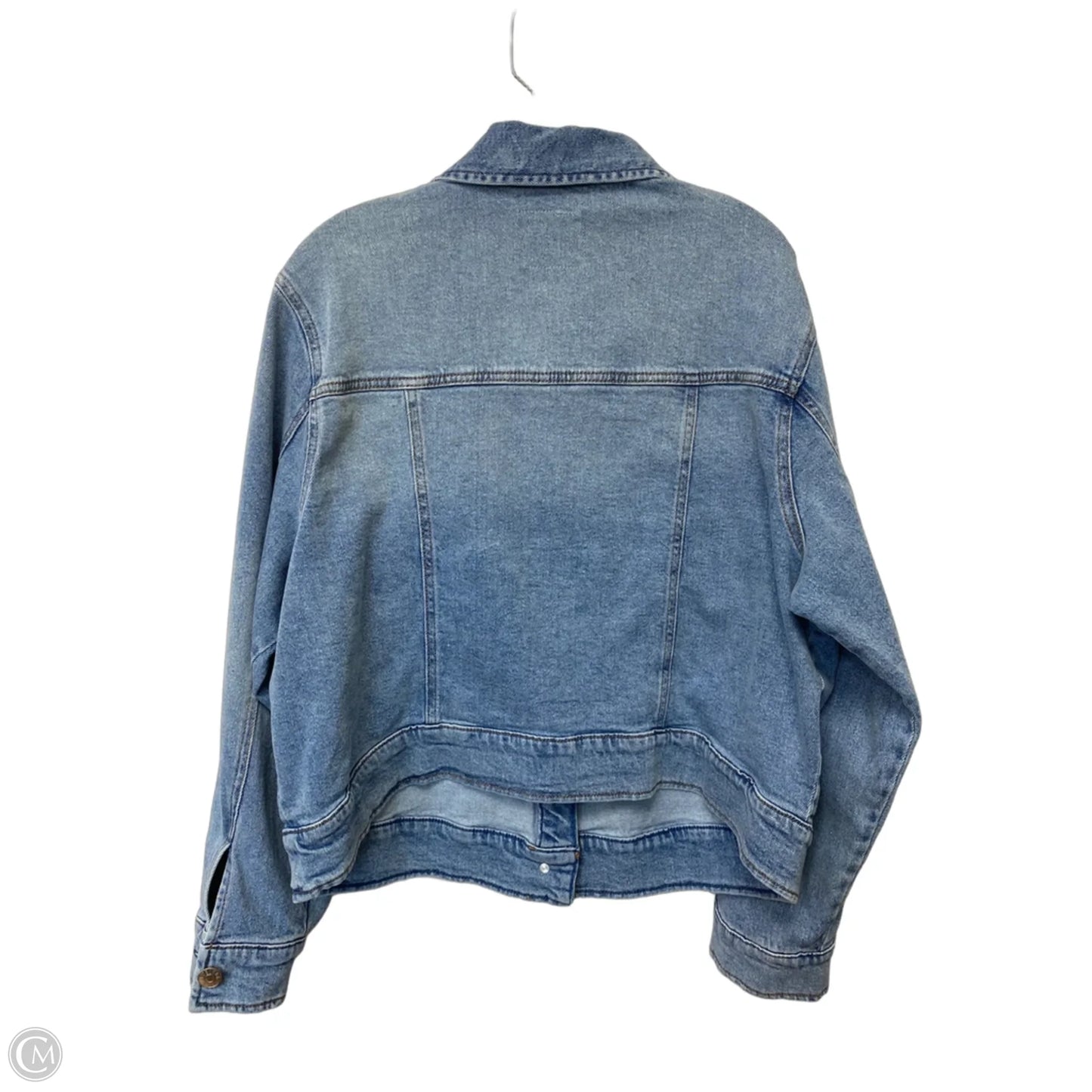 Jacket Denim By Celebrity Pink In Blue Denim, Size: M