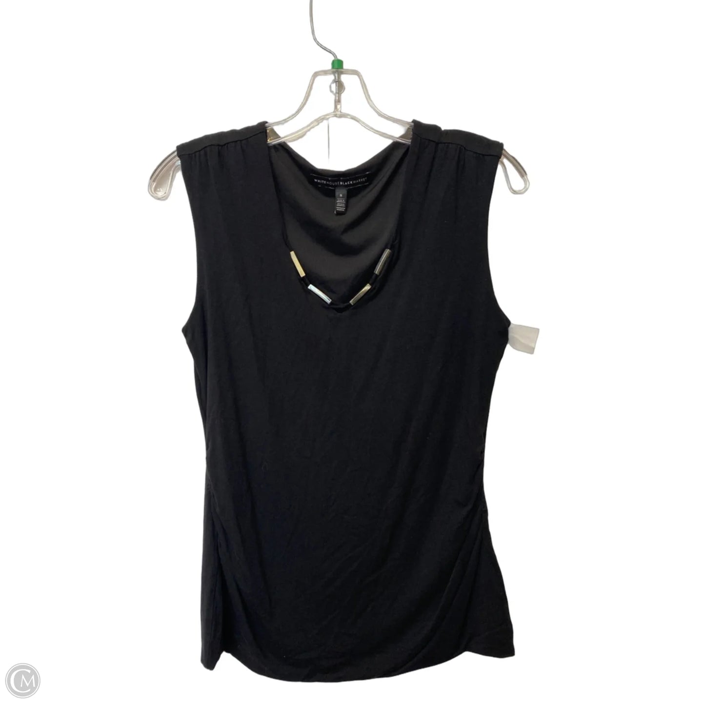 Top Sleeveless By White House Black Market In Black, Size: S