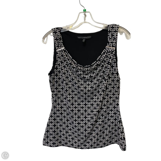 Top Sleeveless By White House Black Market In Black, Size: S