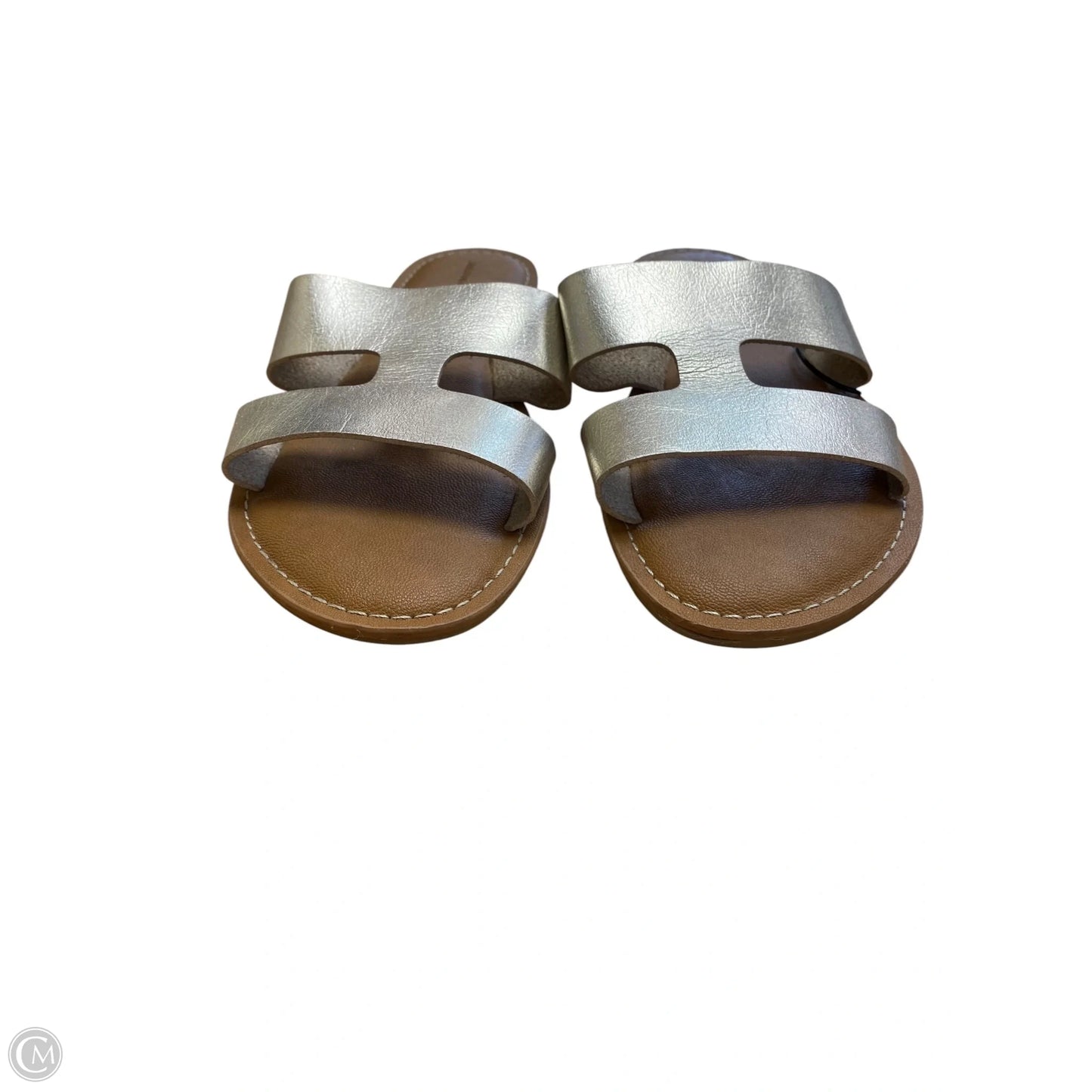 Sandals Flats By Amazon Essentials In Gold, Size: 7.5