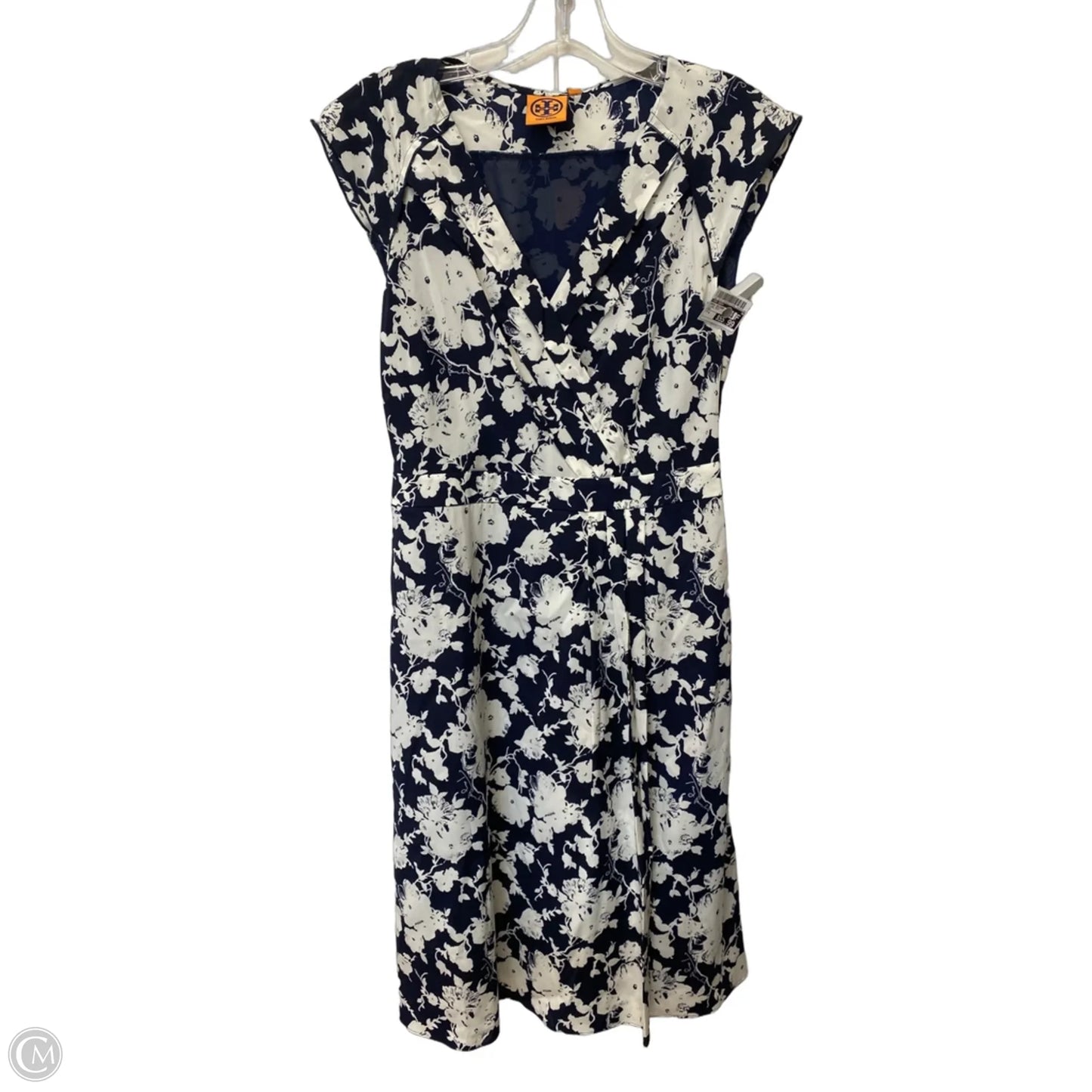 Dress Designer By Tory Burch In Floral Print, Size: 4