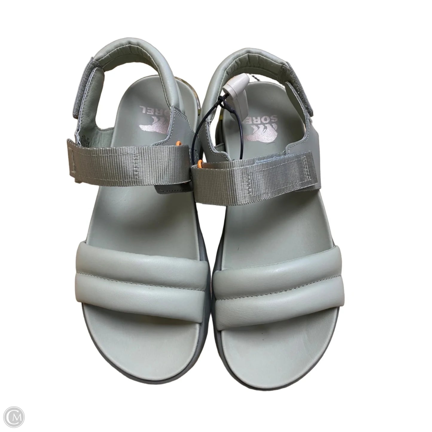 Sandals Flats By Sorel In Green, Size: 9