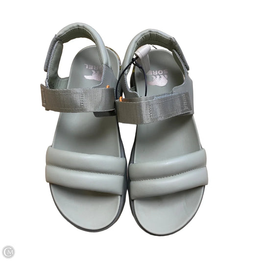 Sandals Flats By Sorel In Green, Size: 9