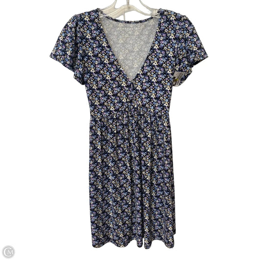 Dress Casual Midi By Aeropostale In Floral Print, Size: Xs