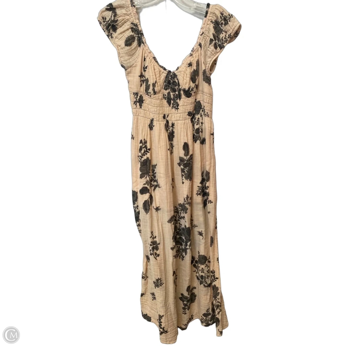 Dress Casual Maxi By Free People In Floral Print, Size: Xs