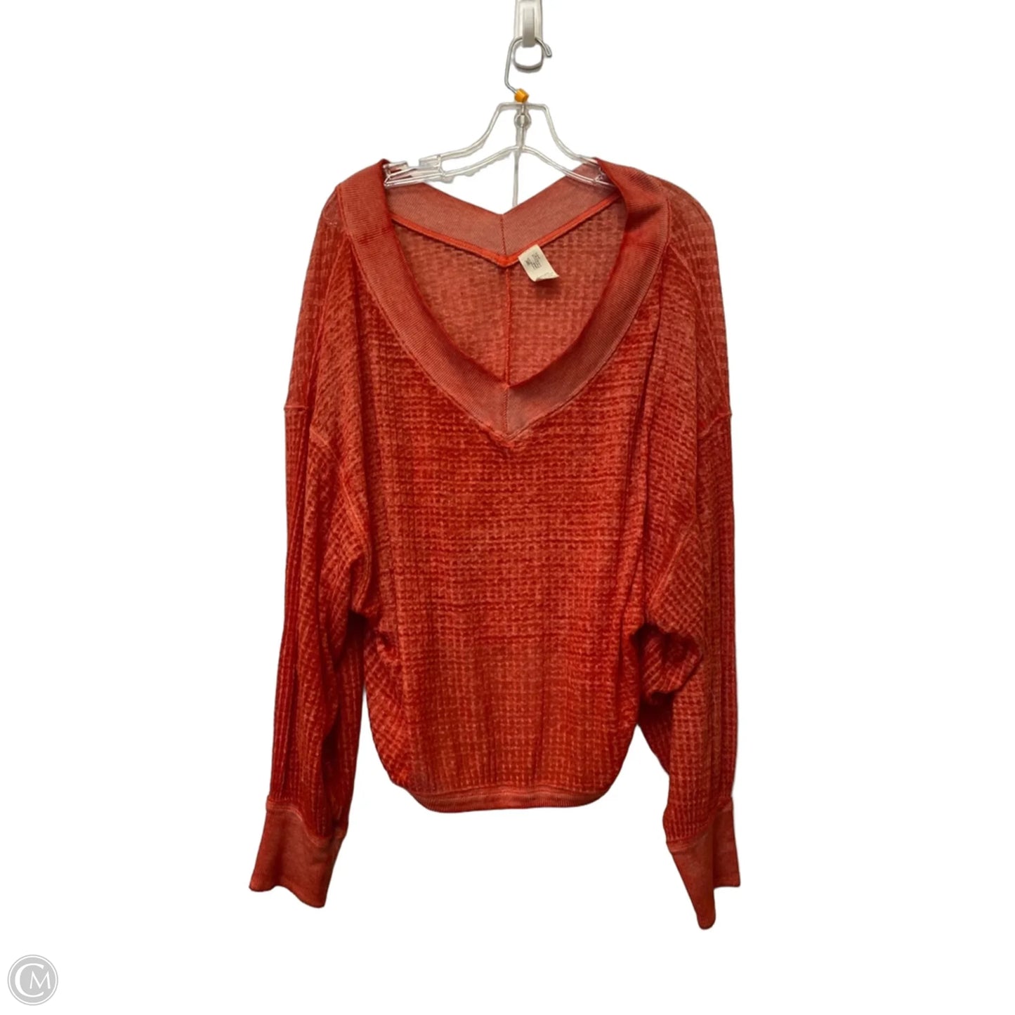 Top Long Sleeve By We The Free In Red, Size: S