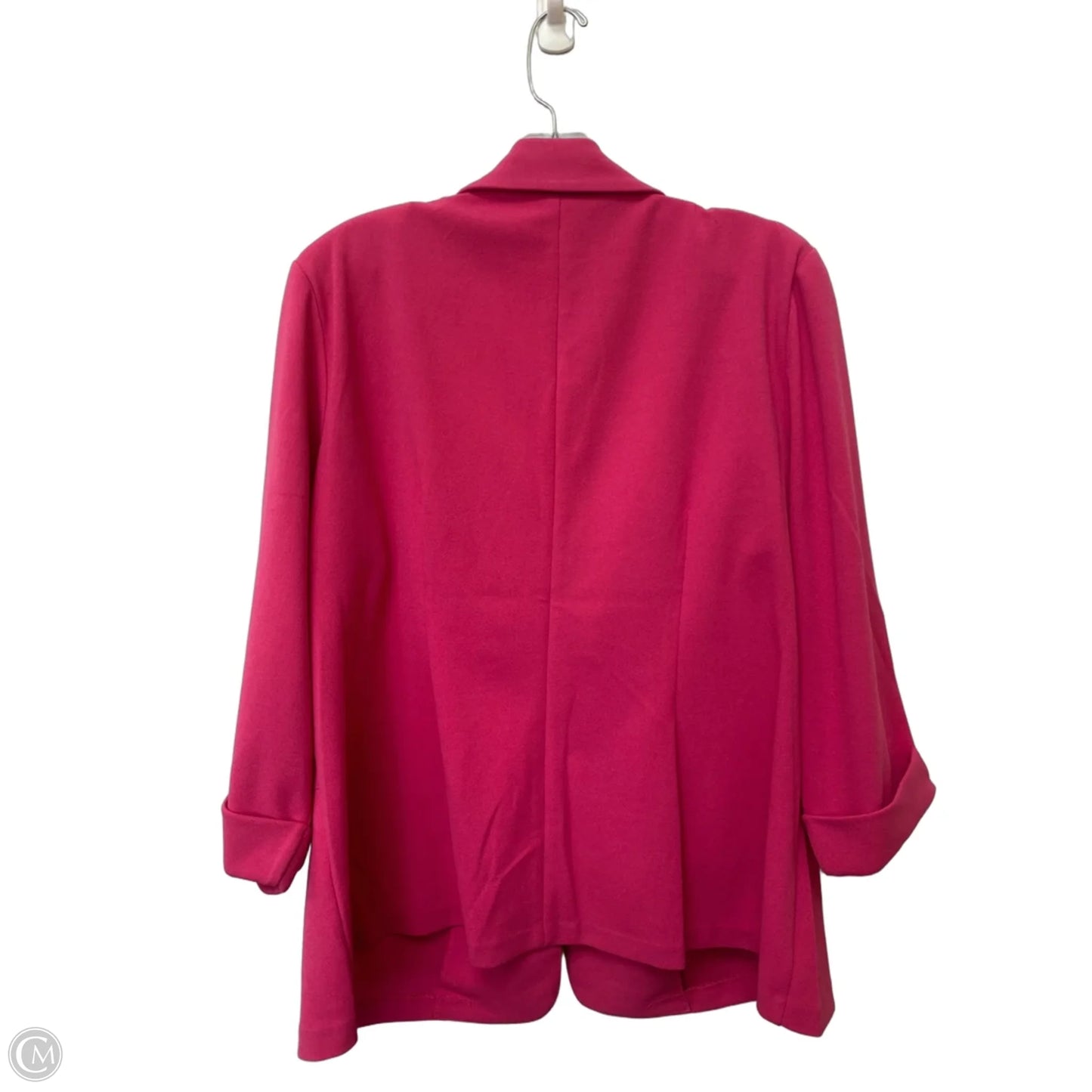 Blazer By Clothes Mentor In Pink, Size: 2x