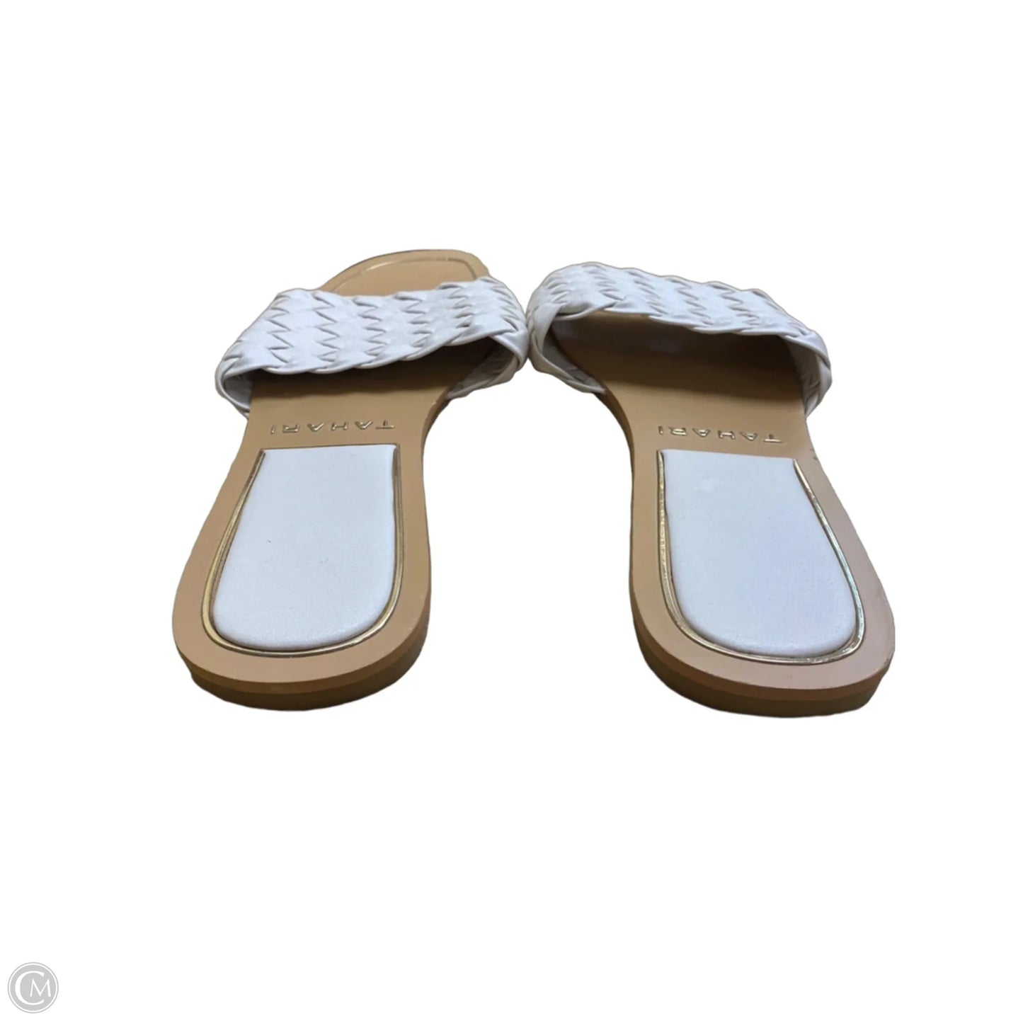 Sandals Flats By Tahari In Cream, Size: 7.5