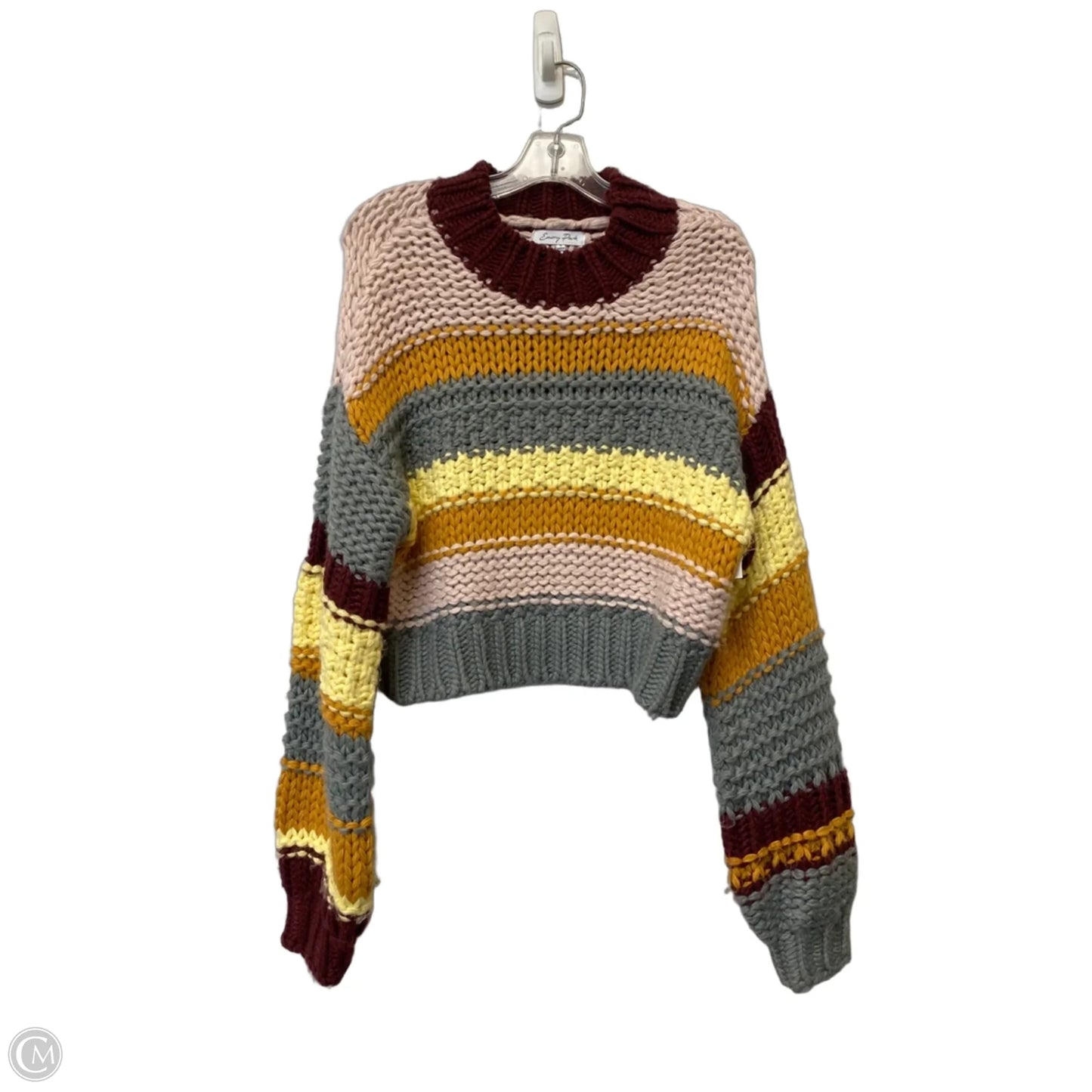 Sweater By Emory Park In Striped Pattern, Size: S
