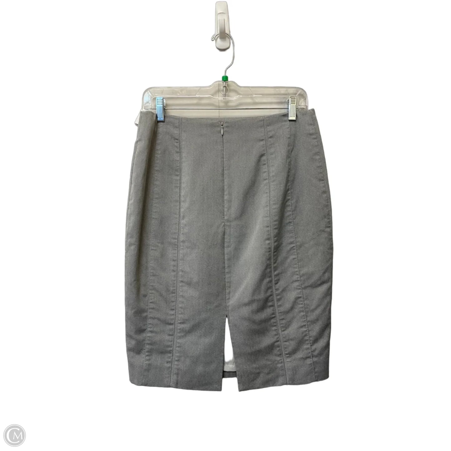 Skirt Midi By White House Black Market In Grey, Size: 6