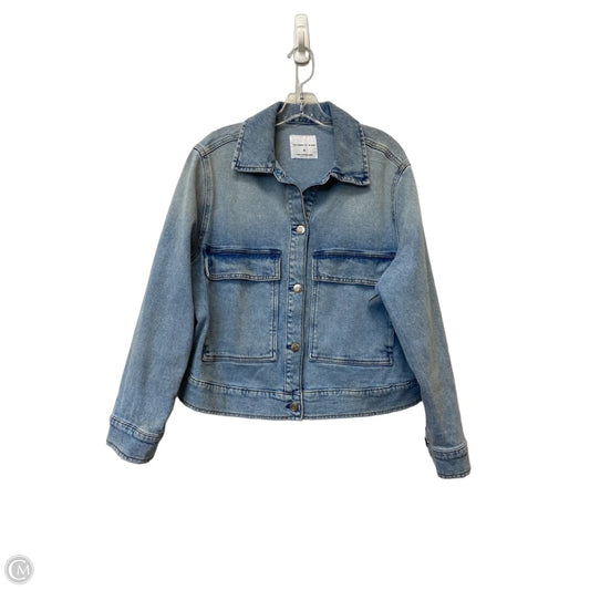 Jacket Denim By Celebrity Pink In Blue, Size: S
