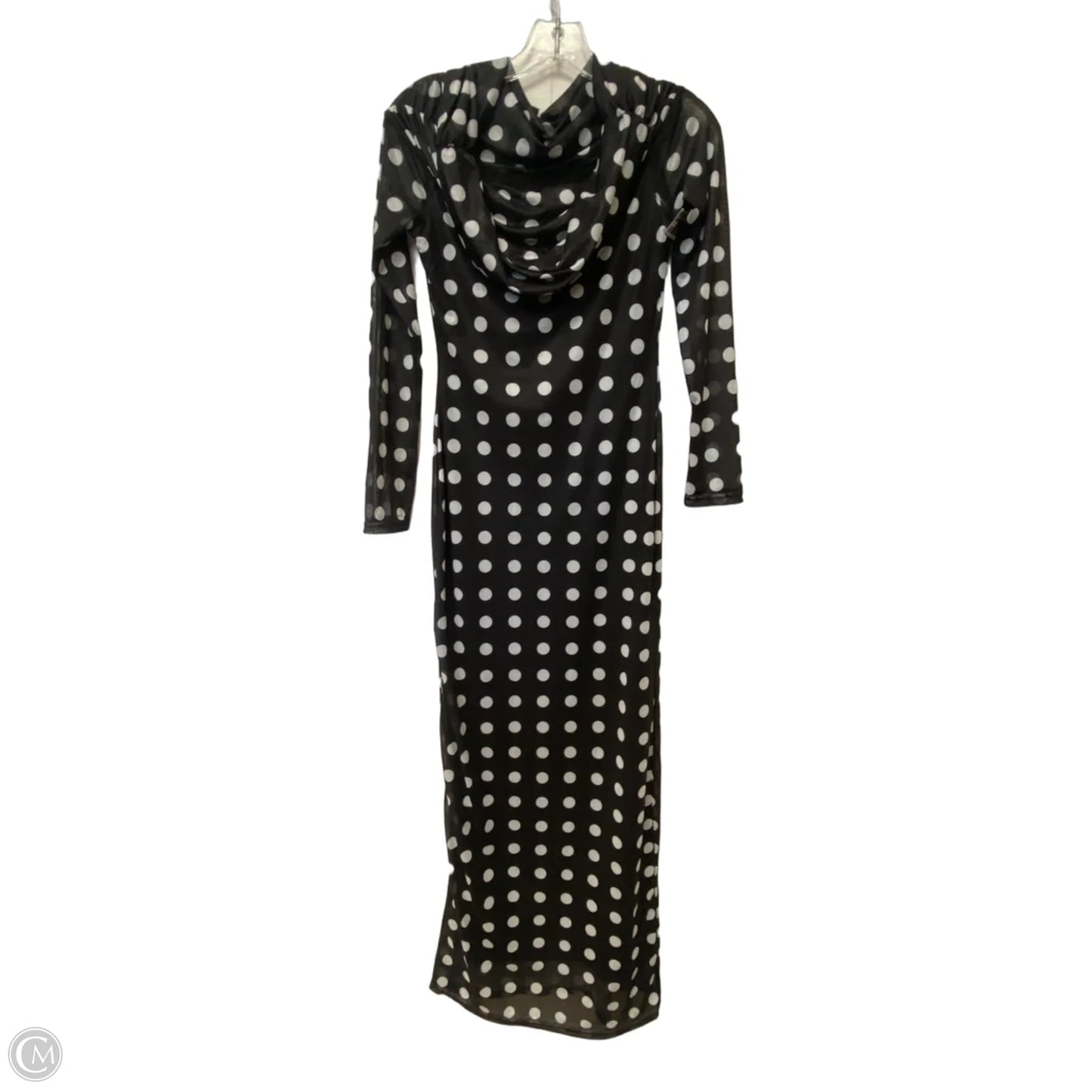 Dress Party Long By Clothes Mentor In Polkadot Pattern, Size: M