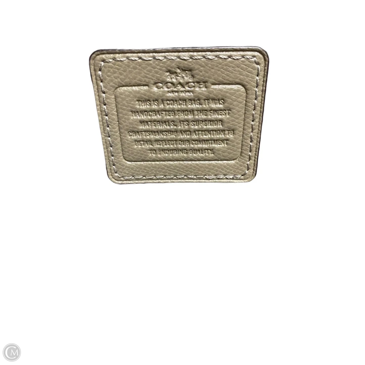 Handbag Designer By Coach, Size: Large