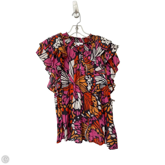 Top Short Sleeve By Dr2 In Multi-colored, Size: Xl