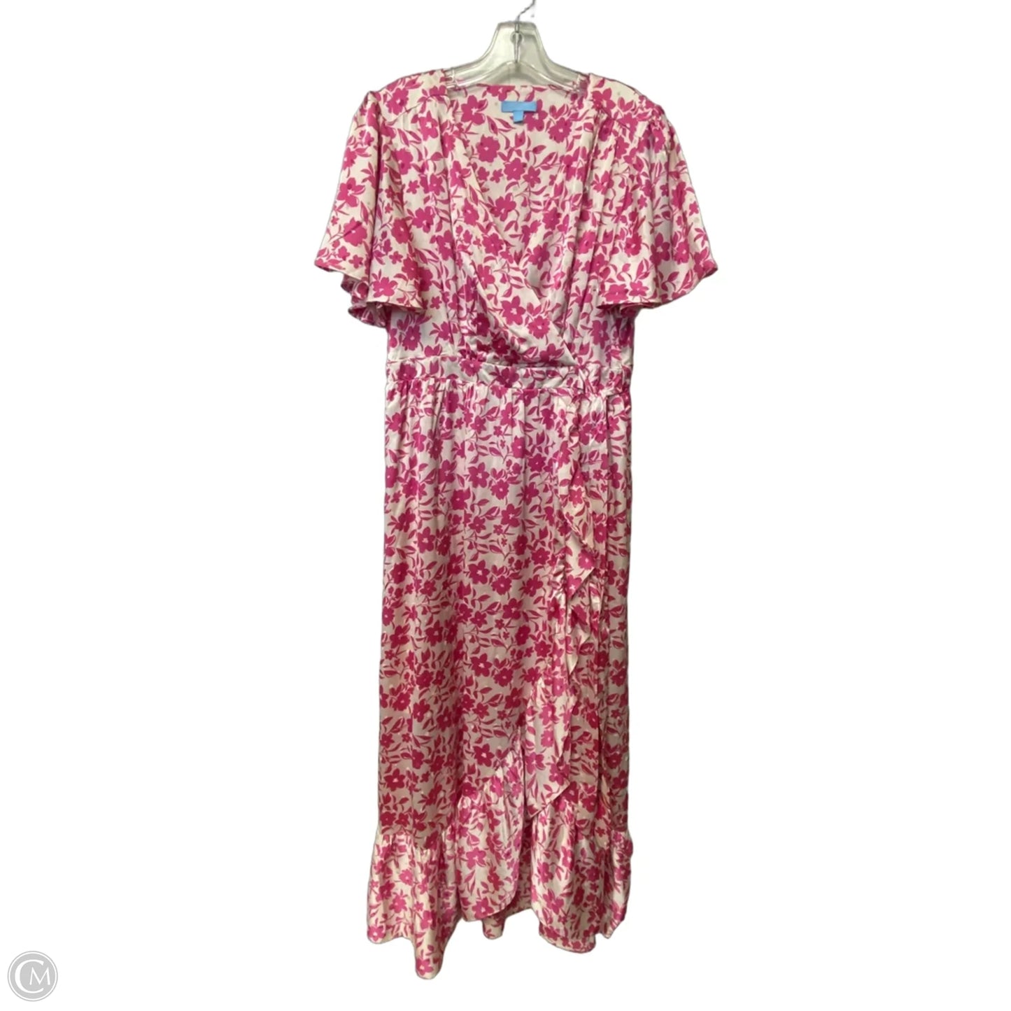Dress Casual Maxi By Draper James Rsvp In Floral Print, Size: L
