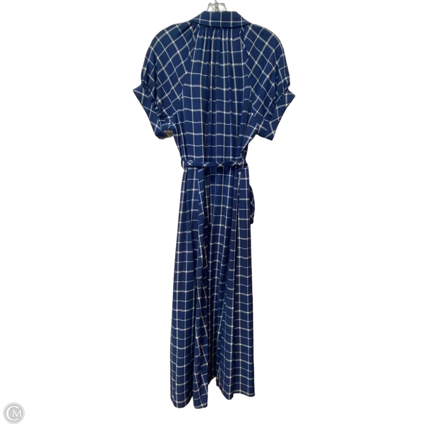 Dress Casual Maxi By Calvin Klein In Blue, Size: 12