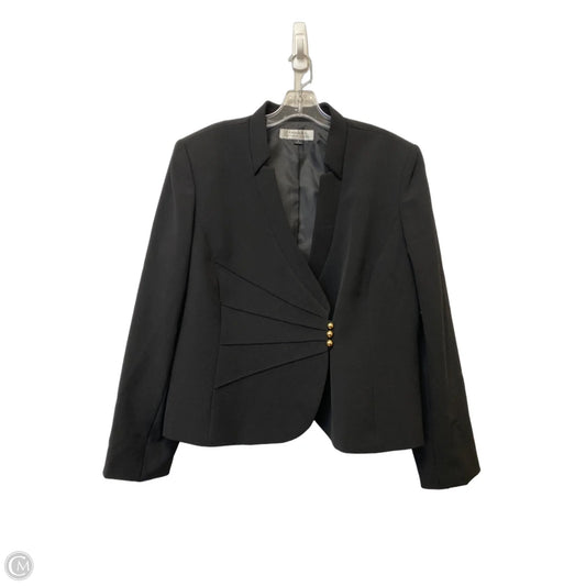 Blazer By Tahari By Arthur Levine In Black, Size: 18