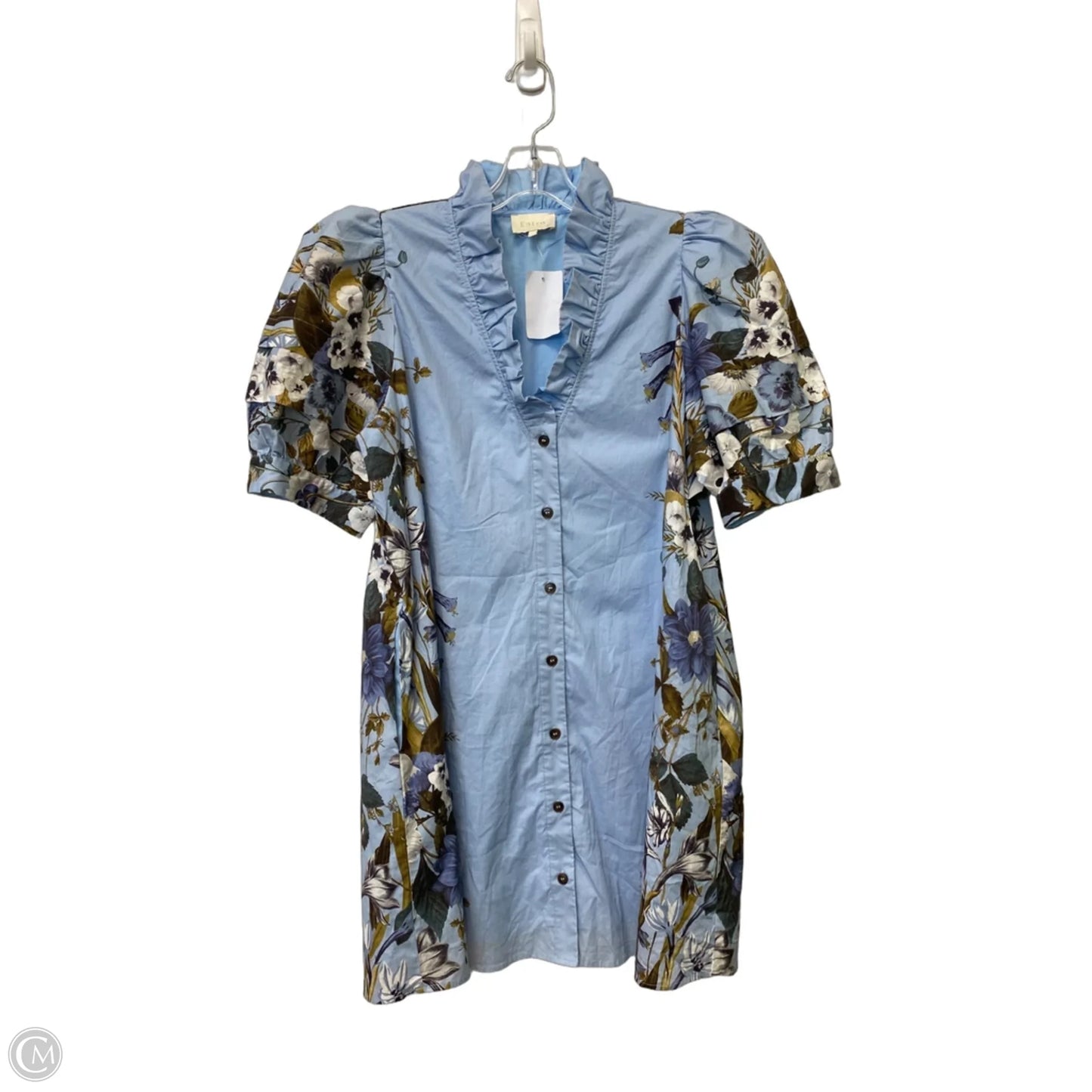 Dress Casual Midi By Entro In Blue, Size: L