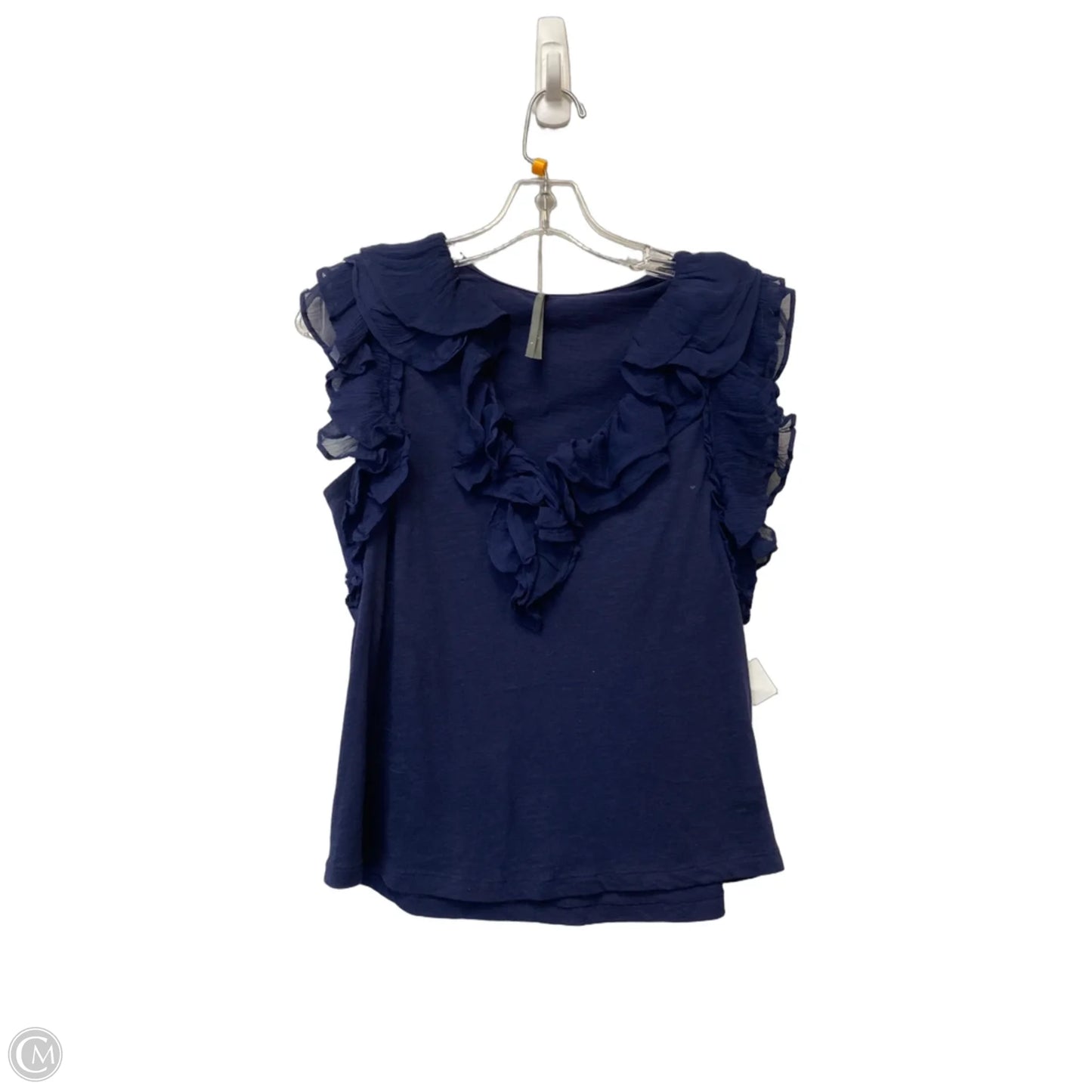 Top Sleeveless By Anthropologie In Blue, Size: S