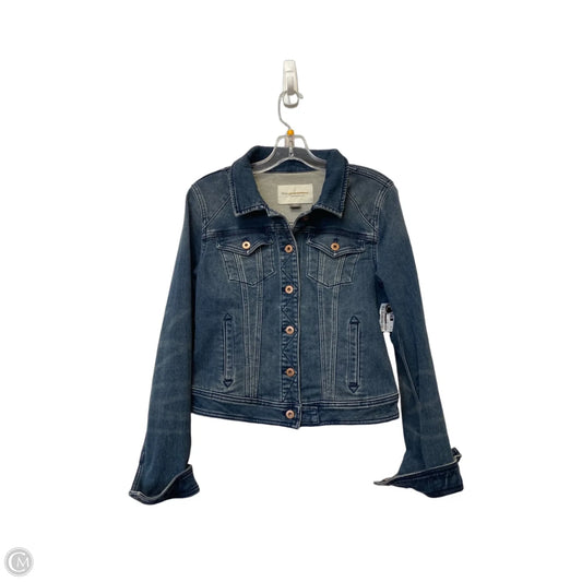 Jacket Denim By Pilcro In Blue Denim, Size: M