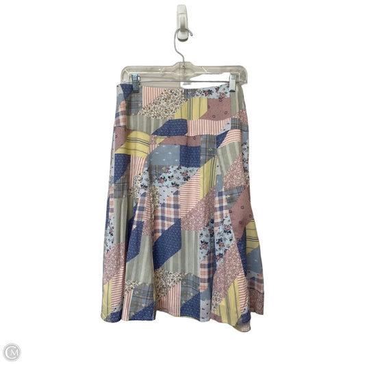 Skirt Midi By Abercrombie And Fitch In Multi-colored, Size: Sp